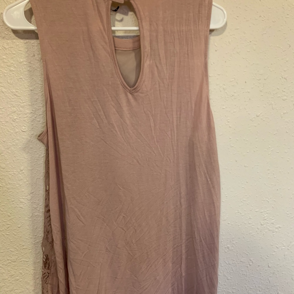 Blush/Mauve dressy tank